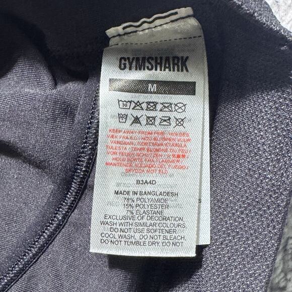 Gymshark Bundle of 3 Cross Performance Logo Sports Bra Top Sz M - Picture 7 of 8